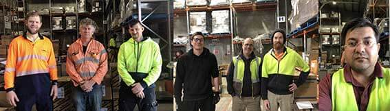 blue-mountain-co-gutter-mesh-warehouse-team